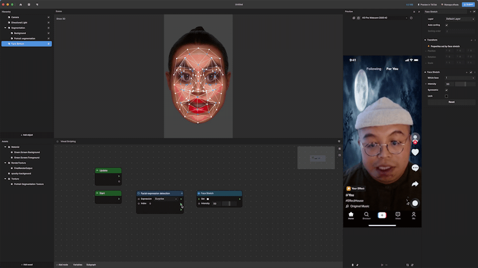 Node based editor